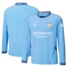 Original Fußballtrikot Manchester City Heimtrikot 2024-25 Langarm Für Herren